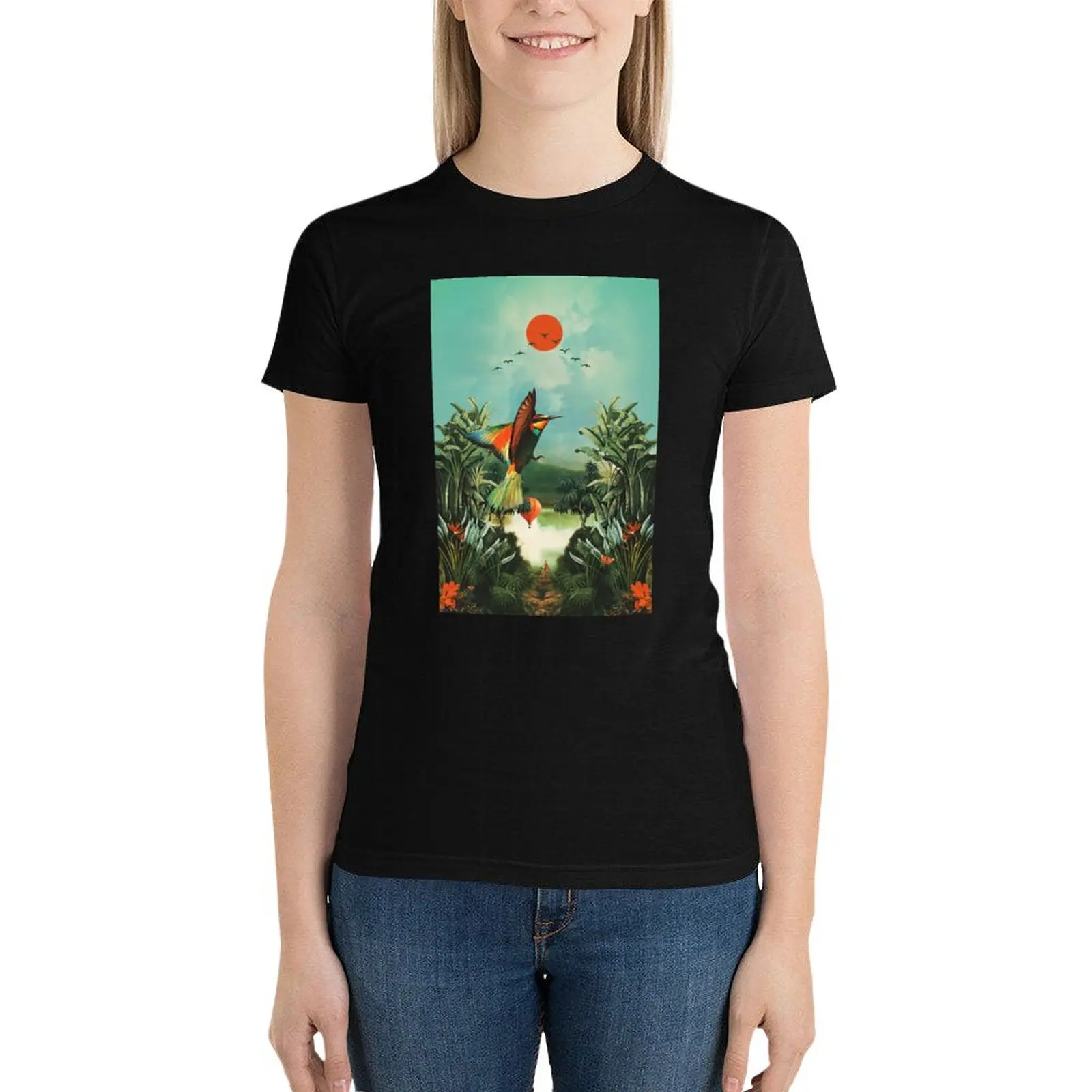 Wonderland T-Shirt shirts graphic tees cute clothes Aesthetic clothing graphic t-shirts for Women