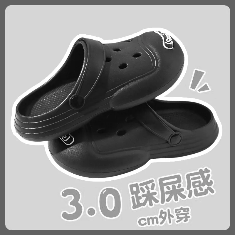 

Use And Indoor Summer Wear Outer Non-Smelly Feet Home Eva Women'S Bathroom Non-Slip Shoes Hole