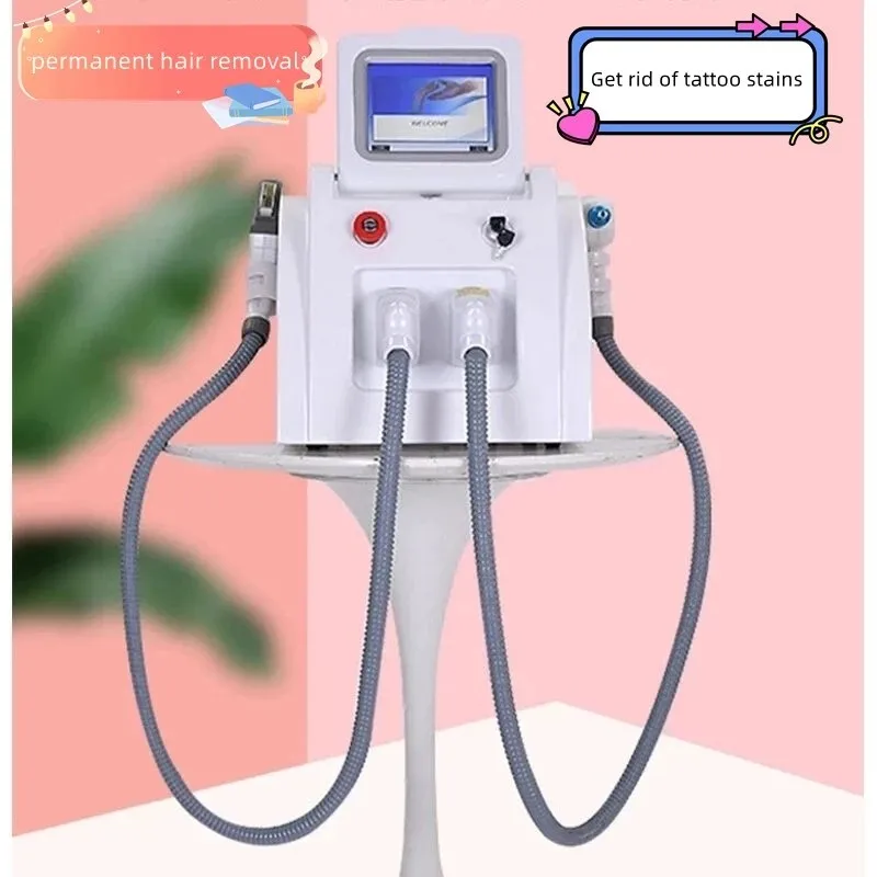 

2 In 1 OPT IPL Laser Hair Removal Machine Nd YAG Carbon Tattoo Removal Painless Permanent Skin Care Rejuvenation