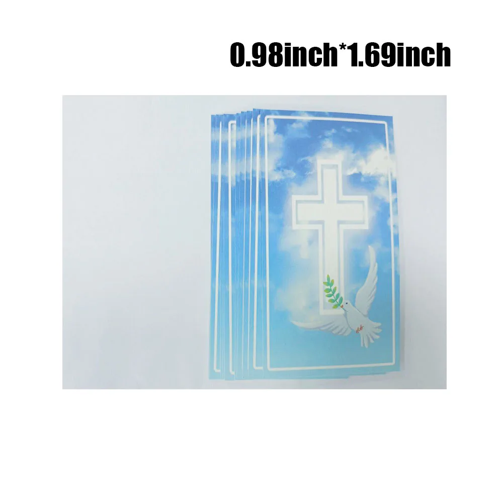 Funeral  Prayer Cards Convey Respect Remembrance and Gratitude for the Deceased Kiss Me but Let Me Go 2.5*4 Inch 100Pcs