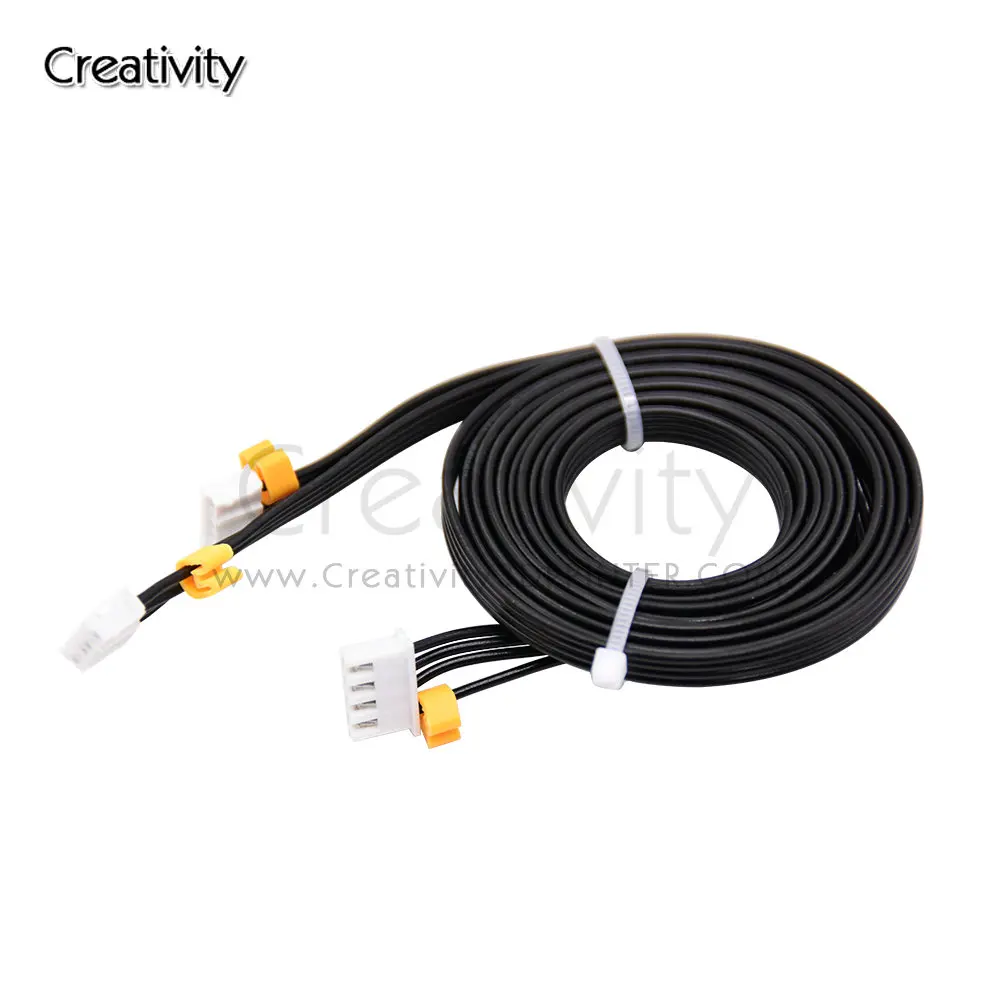 Creativity 1.5m Stepper Motor Cable Double Z Axis Motor Wire Compatible with CR-10/CR-10S/Ender-3 3D Printer Accessories