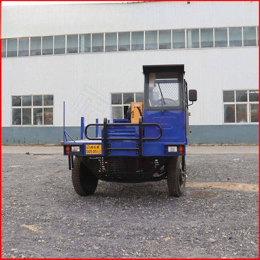 Agricultural vehicle four-wheel drive extended mountain pulling bamboo farmland pulling sugarcane 10 tons 16 tons load four