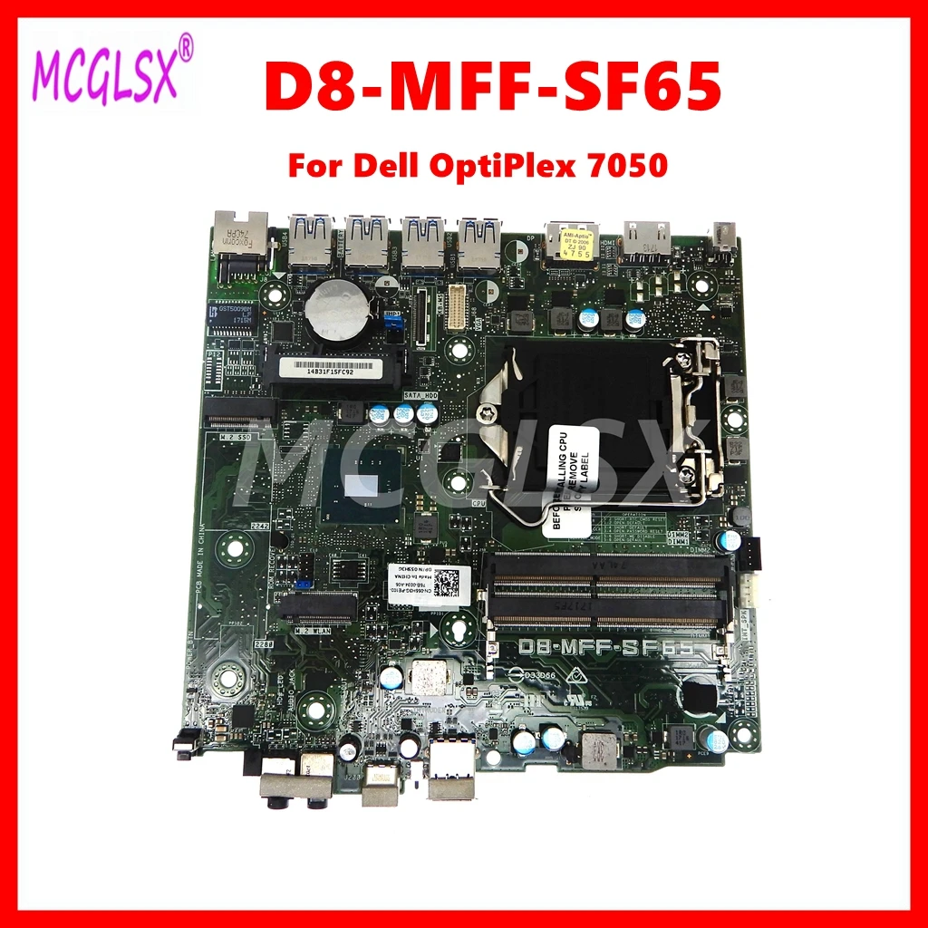 D8-MFF-SF65 placa-mãe para dell optiplex 7050 desktop placa-mãe CN-055H3G 100% totalmente testado ok 90 dias de garantia