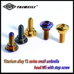 TAIMEILI T1 series titanium alloy screw umbrella table M5 used for KTM motorcycle shell modification and repair1pcs
