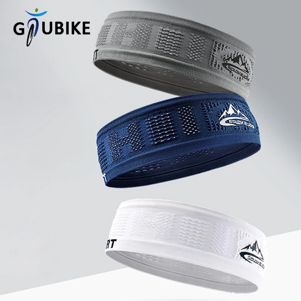 GTUBIKE Cooling Stretchy Visor Unisex Sweatband for Men and Women No Slip Band Lightweight Performance Running Sun Protection