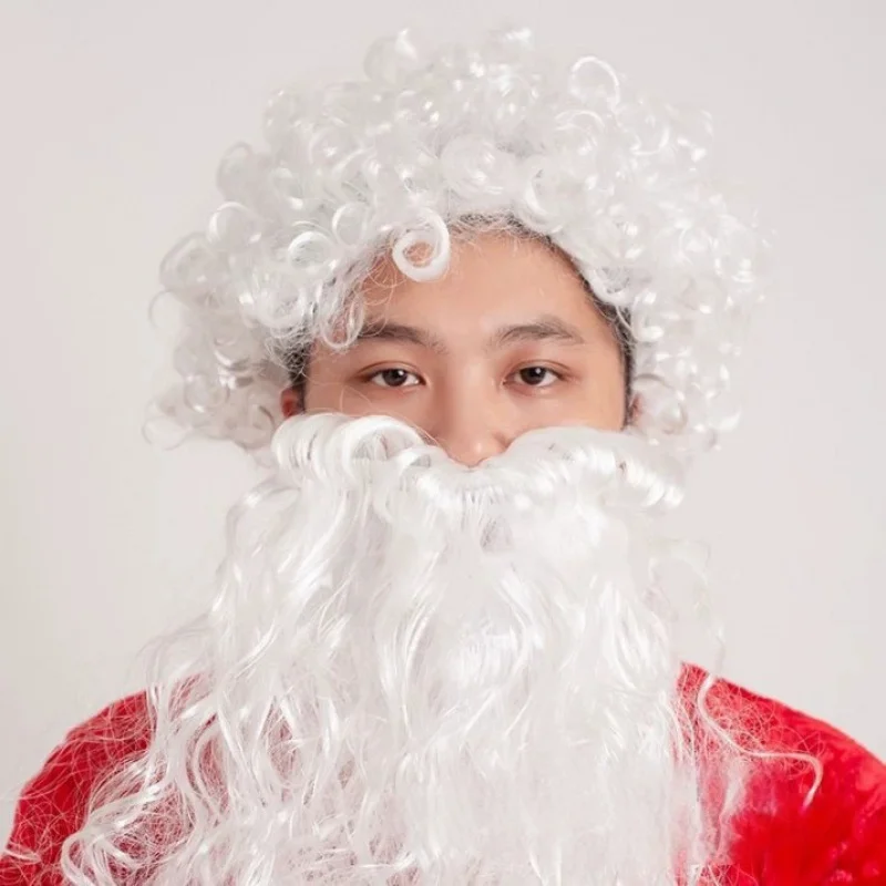 santa-claus-beard-costume-wig-christmas-cos-stage-white-props-afro-curly-hair