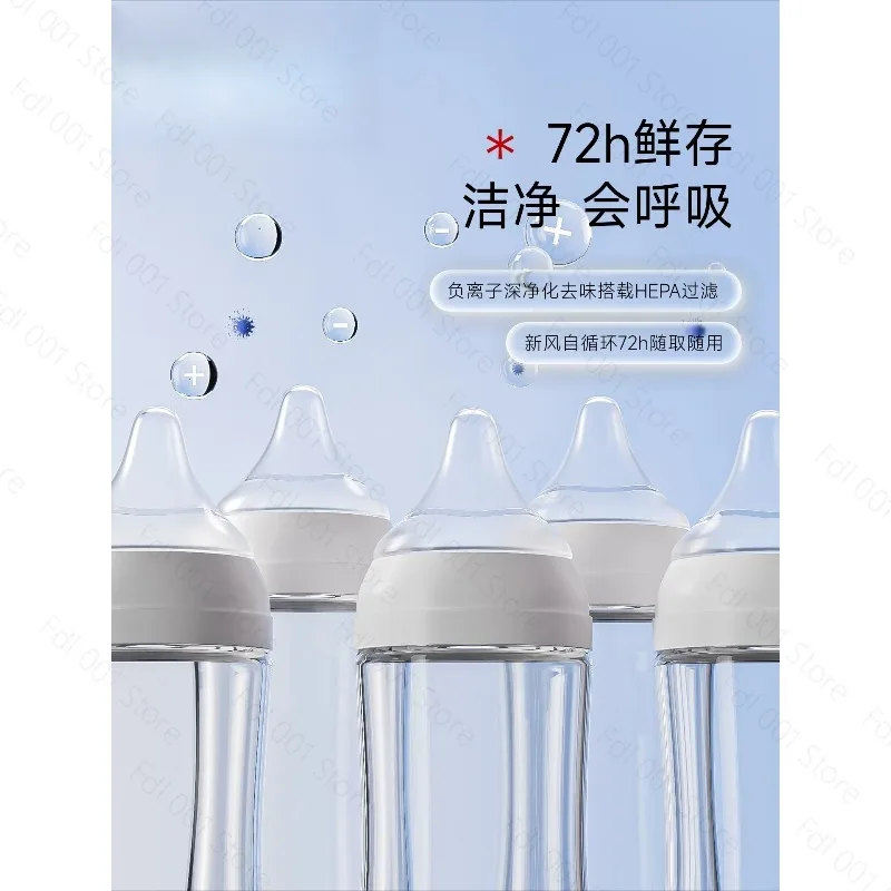 Baby Feeding Essentials 5 in 1 Bottle Cleaning Machine Washer Sterilizer Dryer Storage Cabinet 49 Minute Powerful Washing