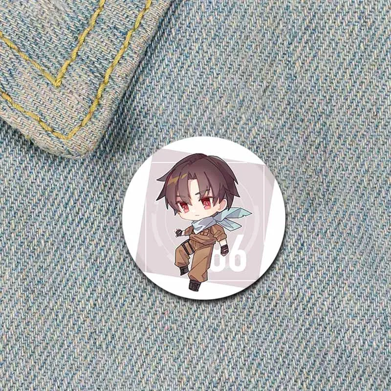 أنيمي 86 ثمانية وثمانون المينا دبابيس مخصصة الكرتون Shinei Nouzen Vladilena Anju إيما بروش شارة التلبيب لحقيبة الملابس والمجوهرات هدية