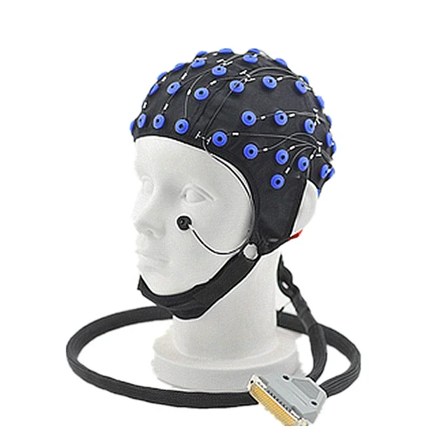 Reusable active dry10 20 32 channel EEG electrode cap biofeedback training system