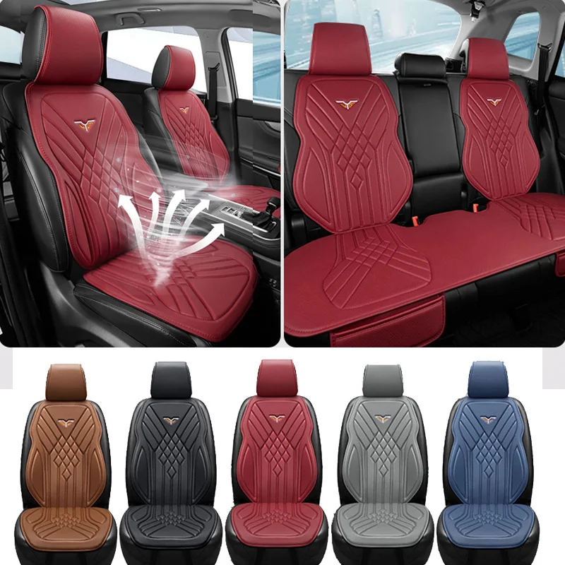 Easy Clean Not Moves Car Seat Cushions, Universal Pu Leather Non Slide For Lada Granta Seat Cover Water Proof E1 X30