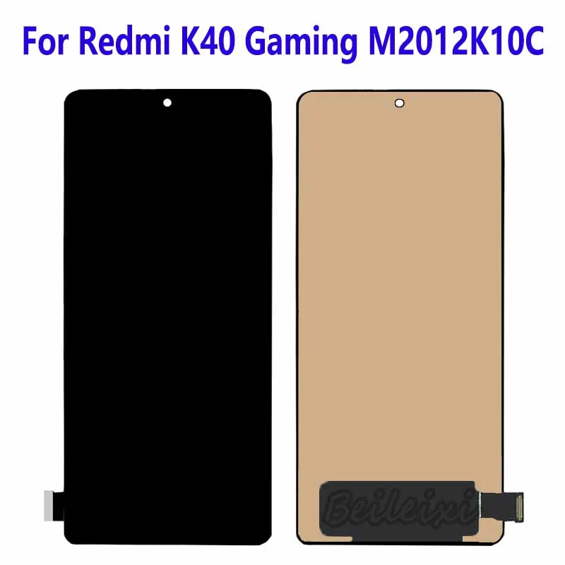 For Xiaomi Redmi K40 Gaming M2012K10C M2104K10AC LCD Display Touch Screen Digitizer Assembly For Redmi K40 Game M2104K10C