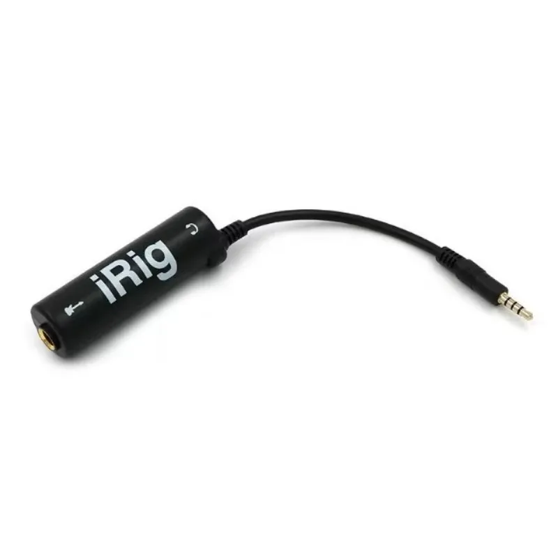 For IRIG Guitar Interface Converter 3.5mm Audio Cable with Low Background Noise High Fidelity Frosted Anti Scratch Feature