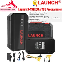 Newest Launch X-431 ECU & TCU Programmer Standalone PC Version Support Checksum Correction IMMO Off for MEDC17 ECUs/VAG/Porsche