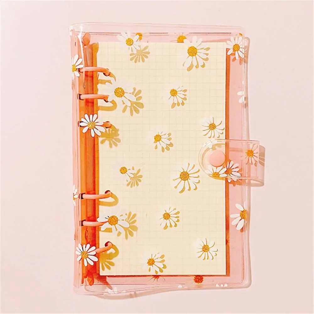 

A5 Little Daisy Journal Binder Student Stationery Daisy Notebook Binder Binder File Folder Literary Binder Shell Notebook Cover