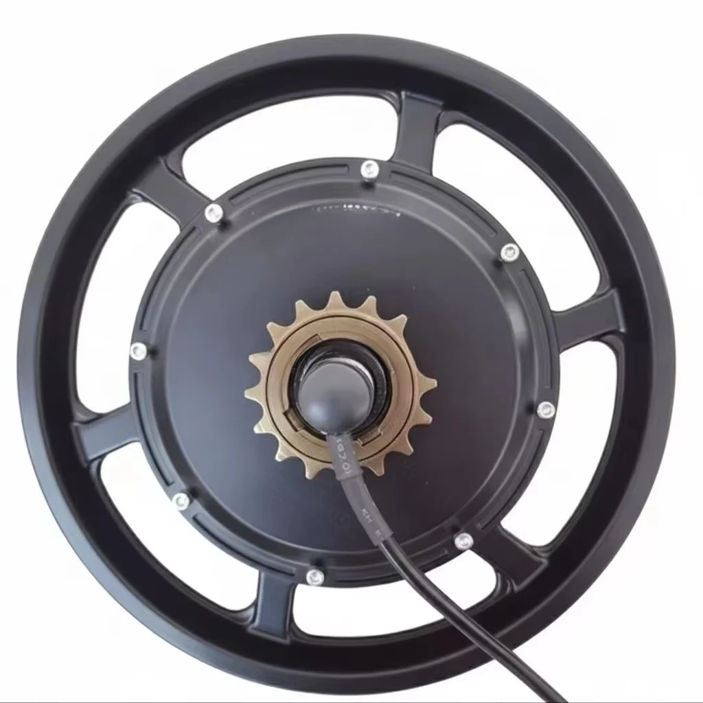 &s for14 Inch 36V 48V 350W 500W Brushless Disc Brake Gearless Electric Bicycle Bike Rear Hub Motor with 14x2.125 Inch Tire*