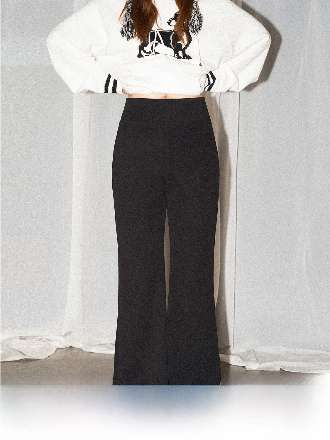 

Универсальные брюки для йоги JINGU с высокой талией и широкими штанинами, удобные длинные брюки, гармонично сочетающиеся с различными топами