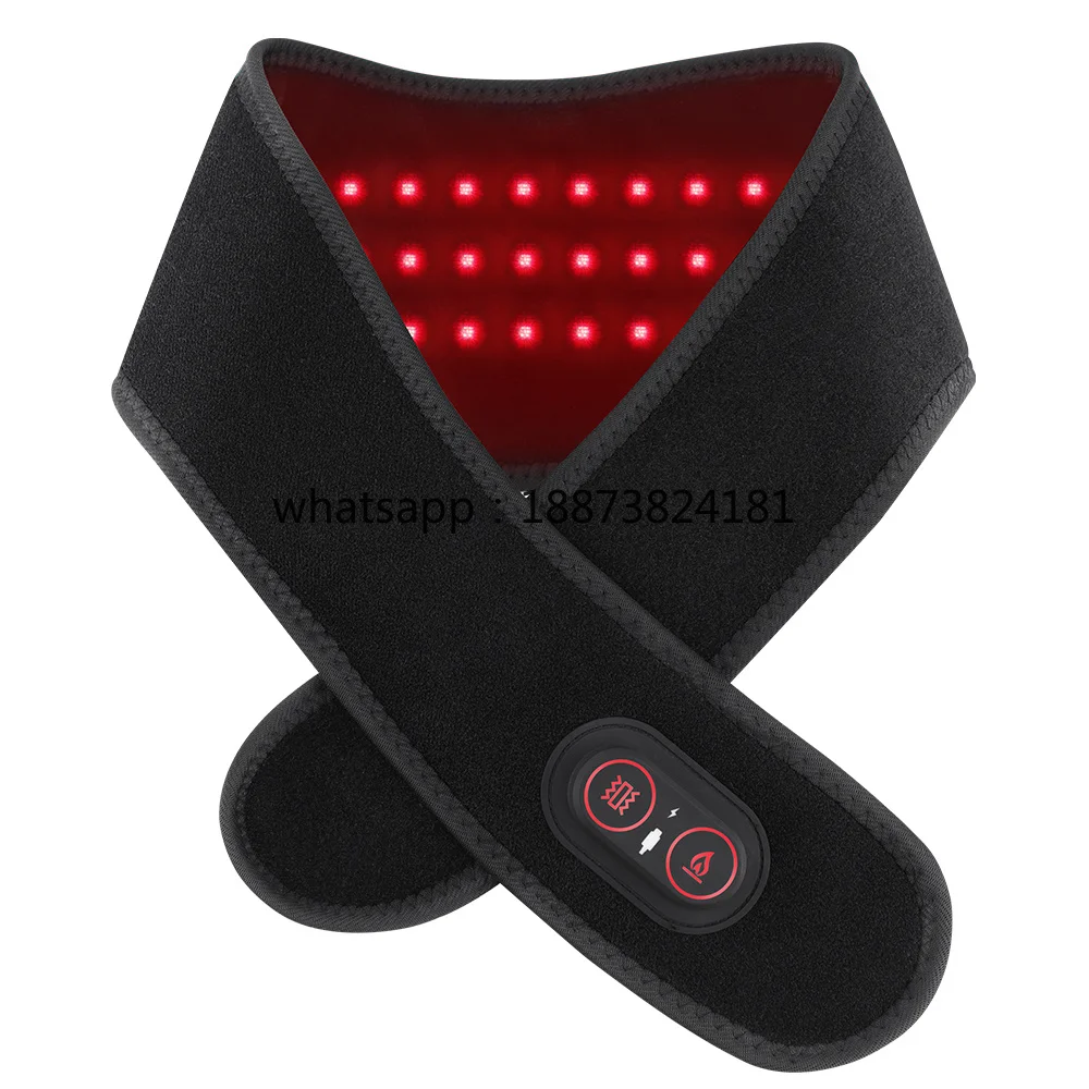 

Electric Wireless Heated Neck Protection Belt Three Adjustable Temperature Levels Warmth Neck Massage Relaxation Full body use f