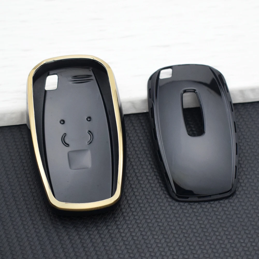 Soft TPU Car Key Case for Lincoln Continental Navigator Z MKZ MKC MKX Nautilus Aviator Corsair Key Cover With Keyring Holder Set