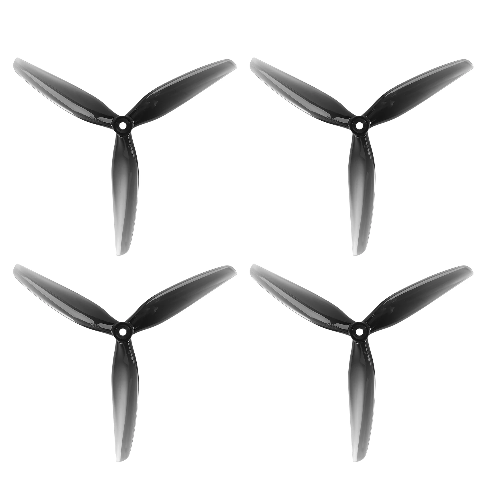 2 Pairs for HQ Prop 7X4X3 Propeller 7040 Prop 7Inch 3-Blade Props for RC DIY FPV Racing Drone