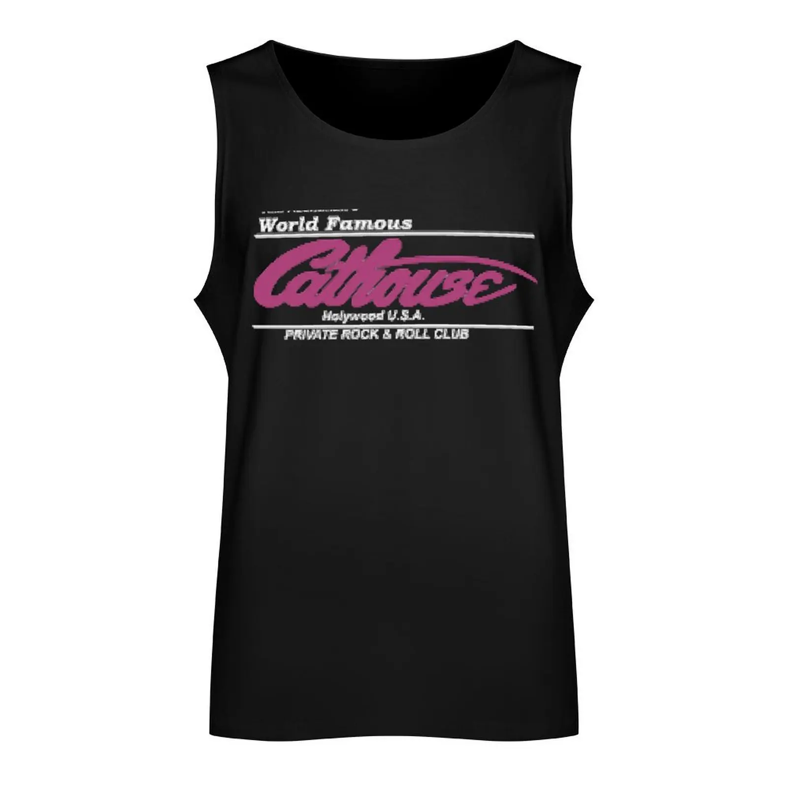 Cathouse Tank Top fitness clothing for men bodybuilding t shirt muscle t-shirt