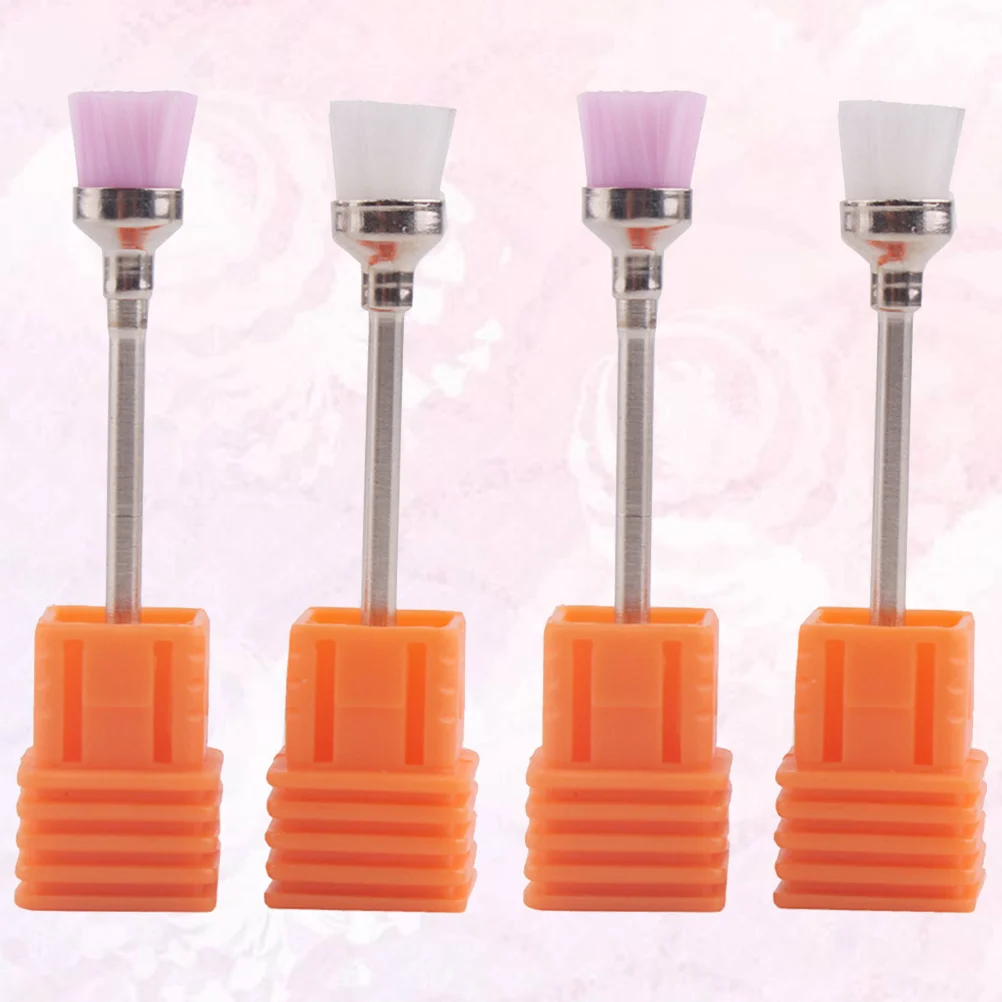 

4 Pcs Skin-friendly Nail Brush Cleaner Cleaning Easy to Use Accessary for Lightweight