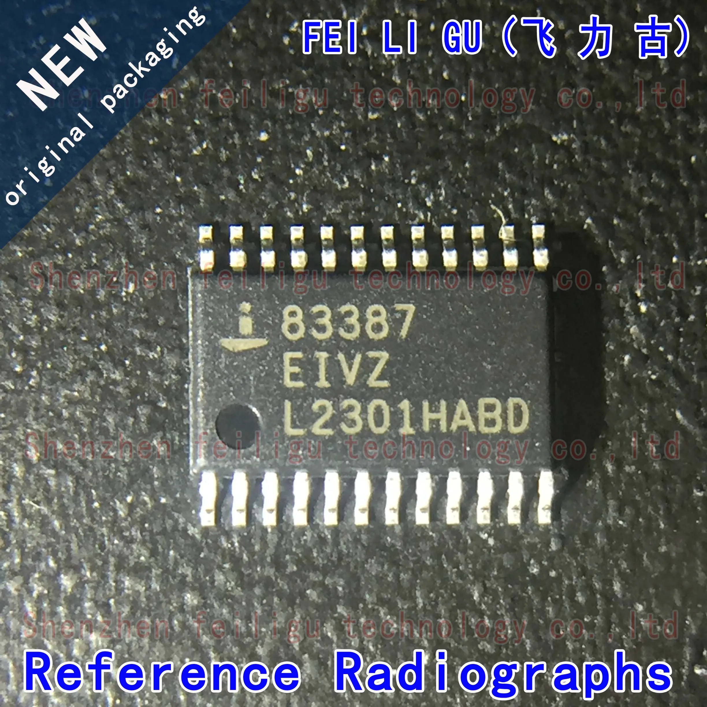 

1/10/30PCS 100% (New) Original ISL83387EIVZ-T ISL83387EIVZ 83387EIVZ 83387 Package:TSSOP24 Transceiver RS232 Chip