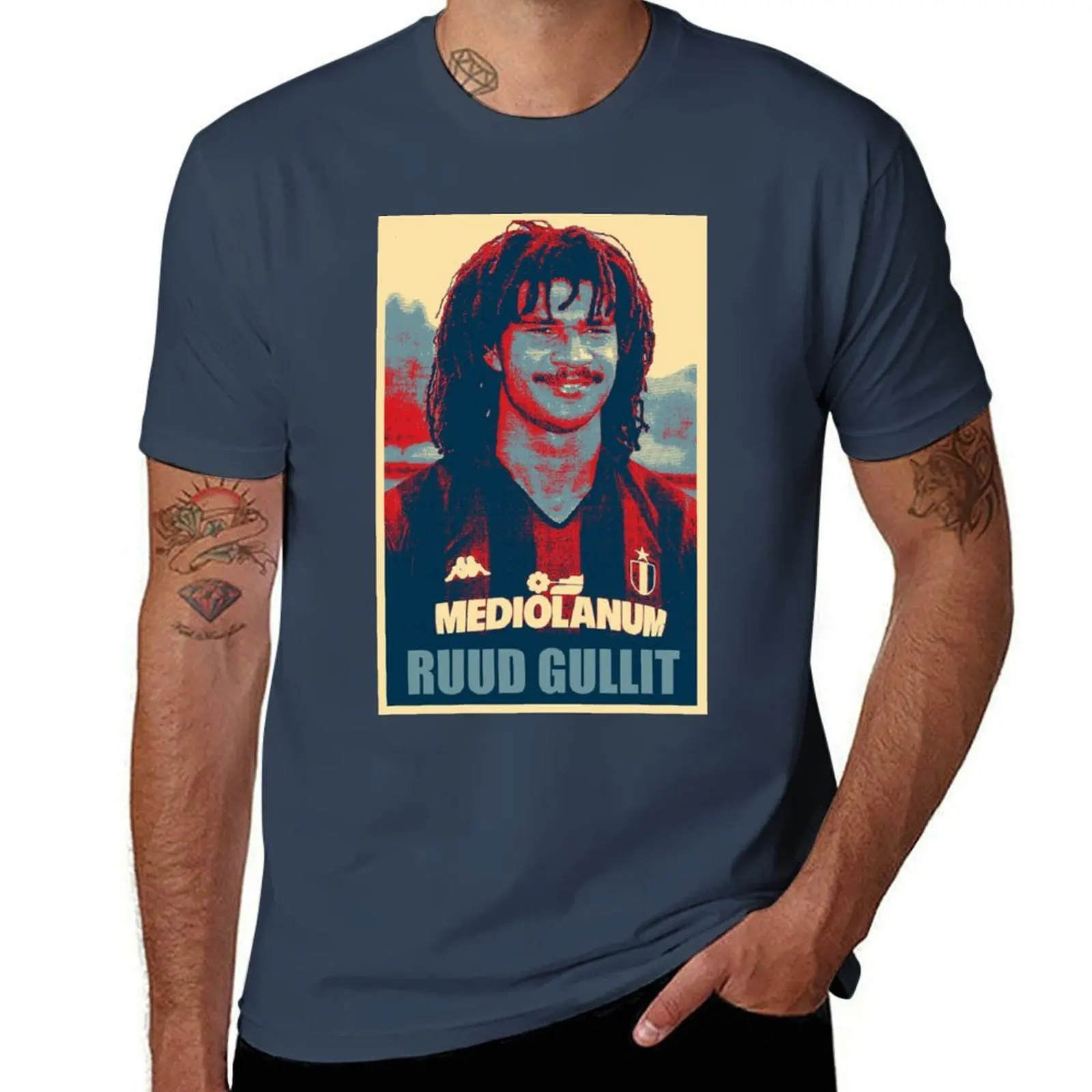 

Ruud Gullit T-Shirt t shirt man casual t shirts for man slim fit T-Shirt