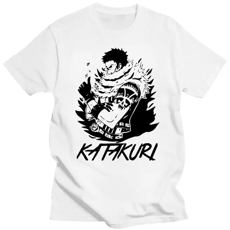 Camiseta a la moda para hombre y mujer, camiseta divertida de una pieza, camiseta estampada personalizada Katakuri