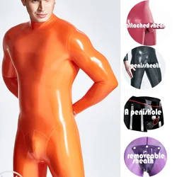 eurocat suits Latex  catsuit set  customized Rubber Pants  crotch Open  Sexy bodysuit Handmade Fetish Leggings Wet Look Club