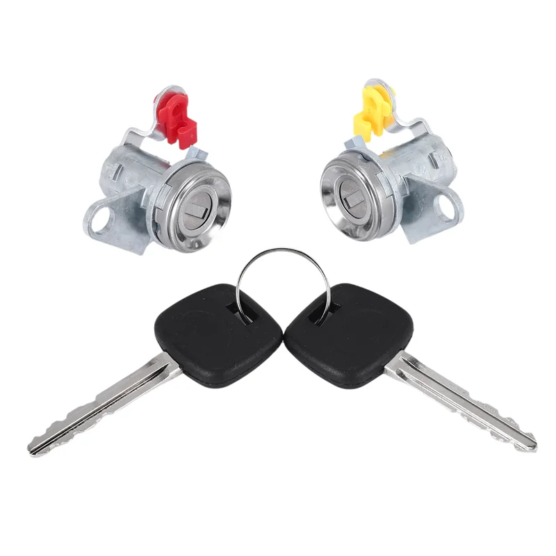 قفل باب السيارة مع مفتاح (L + R) لـ Corolla AE100 93-97 GEO PRIZM 69051-12340 69052-12360-ABQF #4