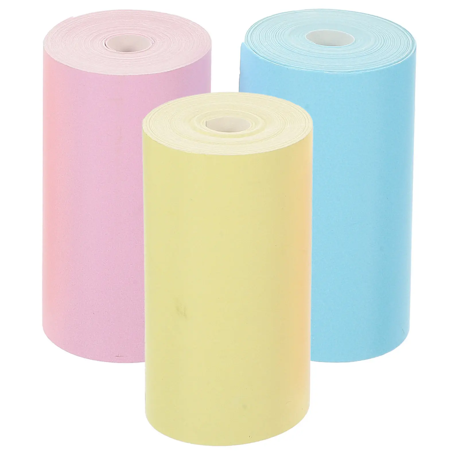 3 Rolls Thermal Paper Rolls for Cash Registers Easy to Use Lightweight Compact Storage Supermarket Till Roll Thermal Printing