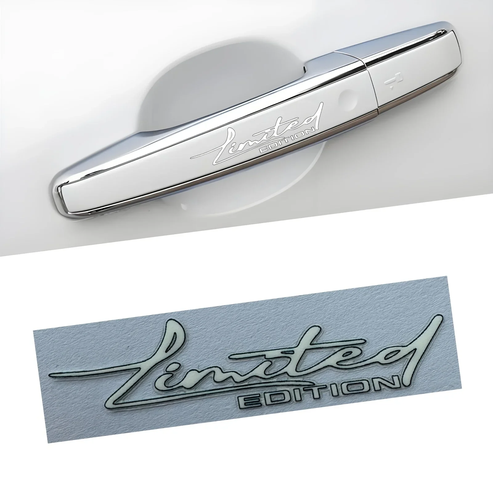 2PCS/SET 한정판 그래픽 자동차 스티커, 차량 외부 및 내부 업그레이드를 위한 독특한 데칼