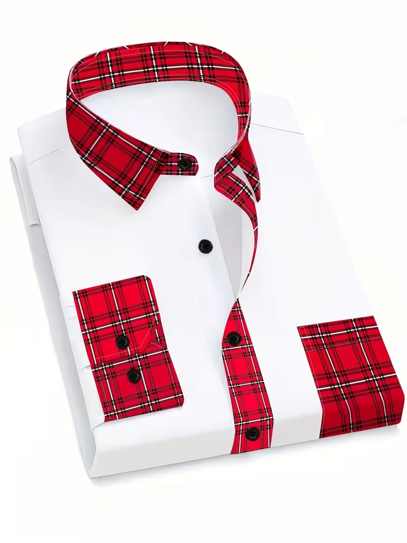 

Men's Summer Mesh Formal Shirt Long Sleeve Business Casual Outdoor Daily Clothing Lapel Large Size XS-6XL Fast Shipping