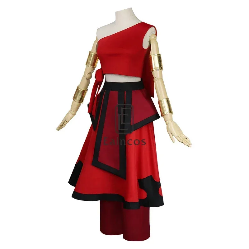 قمامة الدببة أنيمي آر آخر Airbender كاتارا النار الأمة تأثيري حلي الكبار النساء هالوين كرنفال القماش 2025 جديد