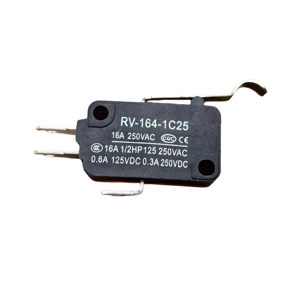 1PCS/LOTS Saklar Mikro Super High-End RV-164-1C25 Titik Perak Kecil dengan Reset Otomatis Batas Perjalanan 16A Komponen Elektronik IC