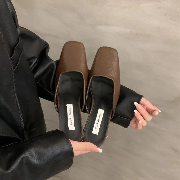 Mules High Heels Sh… - image