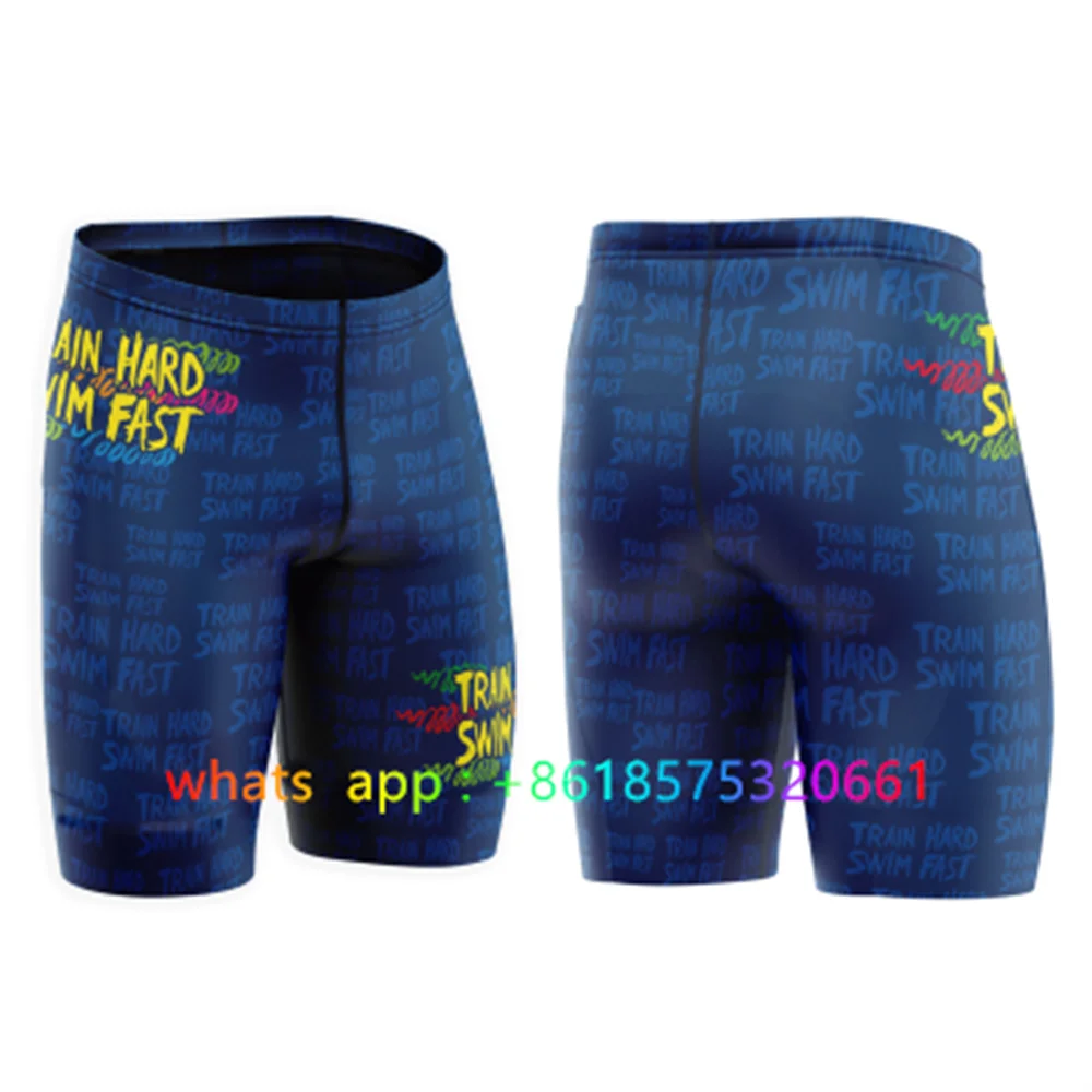 الرجال سراويل للسباحة جديد الرجال مقاوم للماء ملخصات التجفيف السريع السراويل الذكور Ame ملابس الشاطئ ملابس السباحة التدريب سباق التشويش
