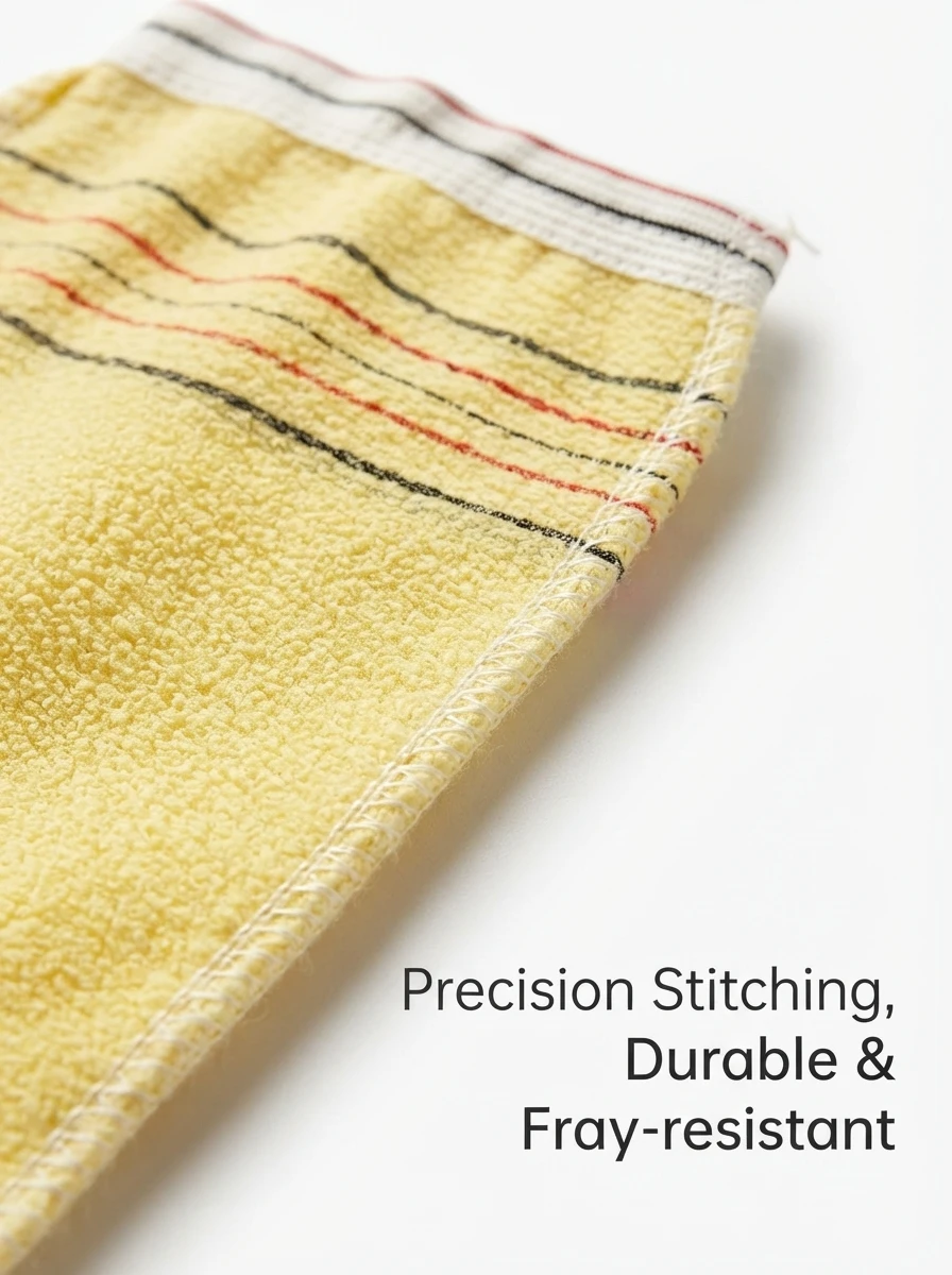 Disposable Bath Exfoliating Glove Coarse Single-layer Double-sided Strong Back Scrub Towel Bath Towel Specially Bathhouses Spas