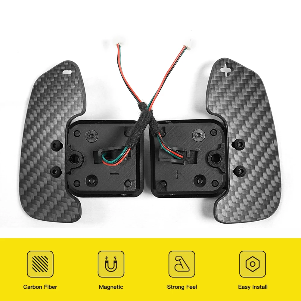 

Steering Wheel Shift Paddle Carbon Fiber Magnetic Shifter for For Audi A1 A3 A5 A8 Q3 Q4 Q5 Q7 Q8 S1 S3 S5 SQ5 SQ8 RS3 RS5 RSQ5