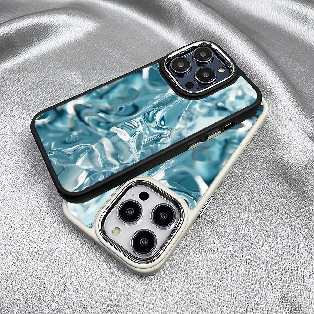 

Water ripple case, suitable for iPhone16Pro Max/ iPhone16Pro/ iPhone16/ iPhone16 Plus to iPhone11 12 13 14 15 series