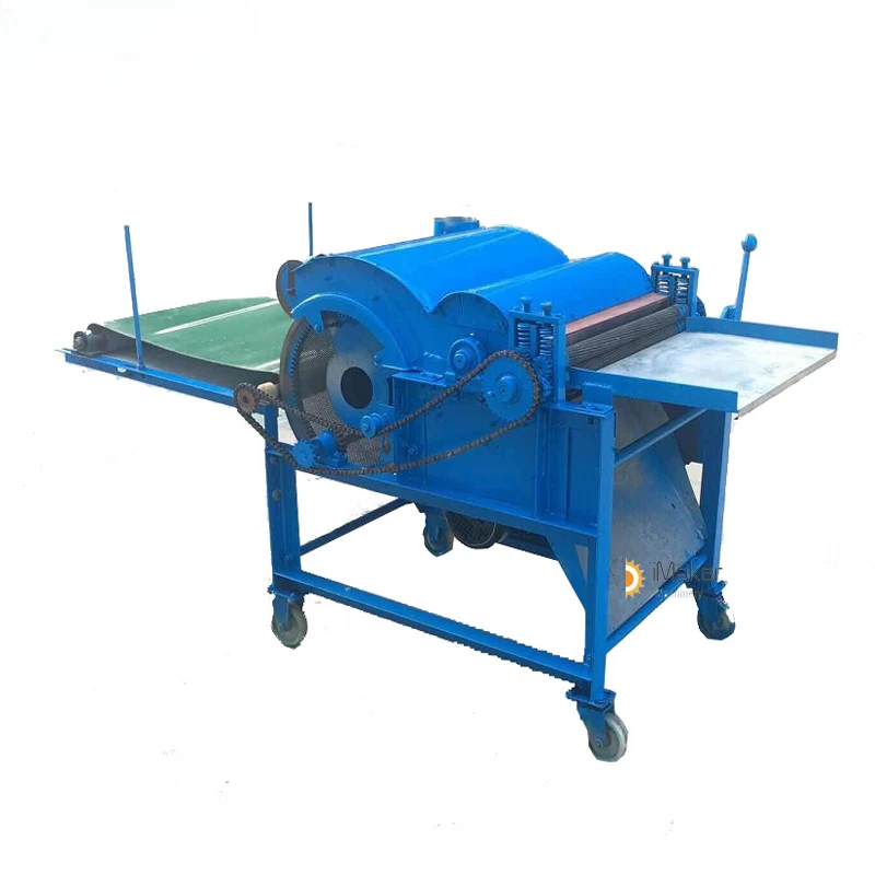 small cotton fiber wool opening and carding machine automatic