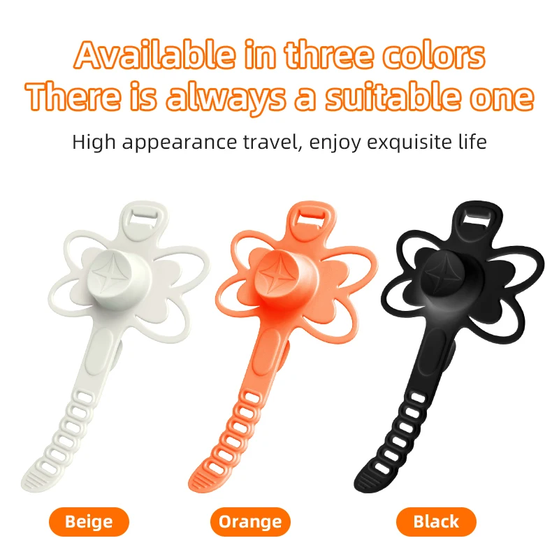 Silikonowy uchwyt na telefon rowerowy uniwersalny, mocowanie na kierownicę do roweru i motocykla, klips na telefon komórkowy, pasuje do wszystkich telefonów.