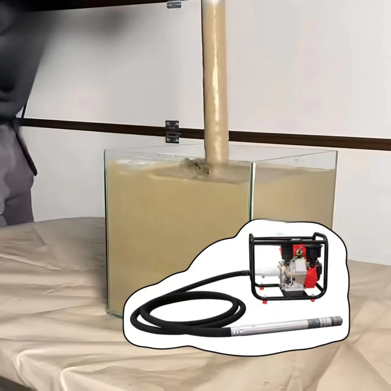 Construction Plug-In Cement Vibrator Road Surface Vibrating Shaft Concrete Vibrators