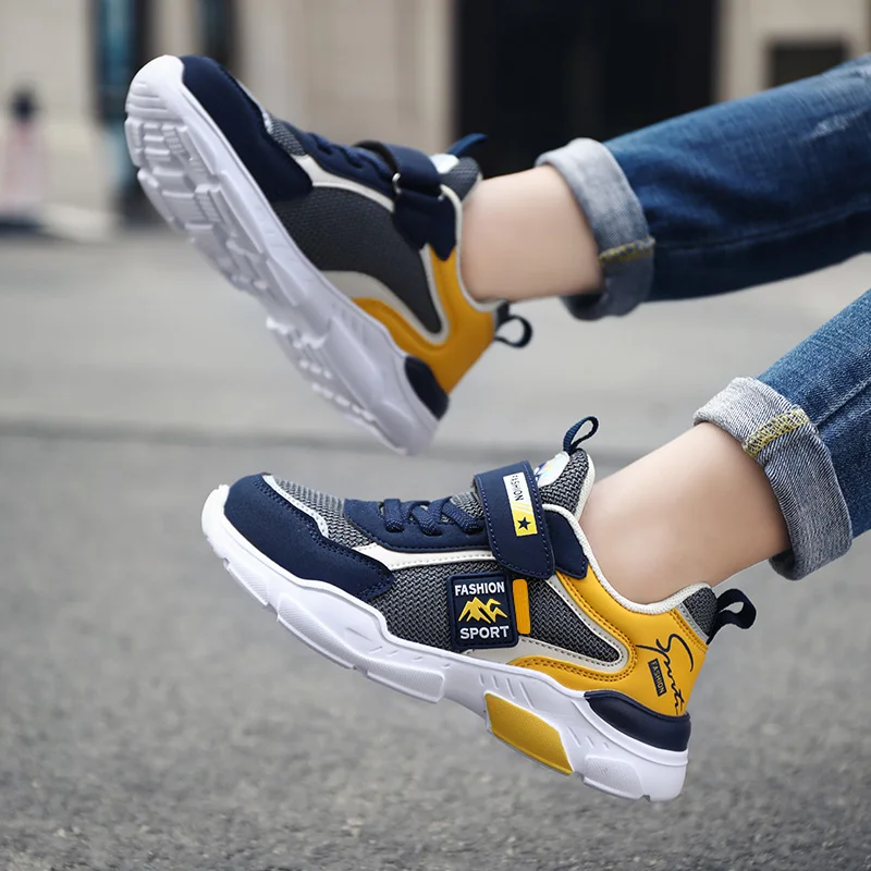 Scarpe per bambini Running Girls Boys School Spring Casual antiscivolo Sneakers sportive traspiranti basket