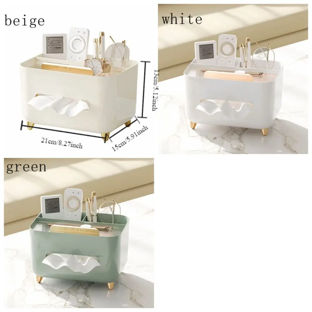 Multi-Function Storage Box Creative Tissue Box Bathroom Living Room Bedroom Draw Cartons remote control Place Boxes