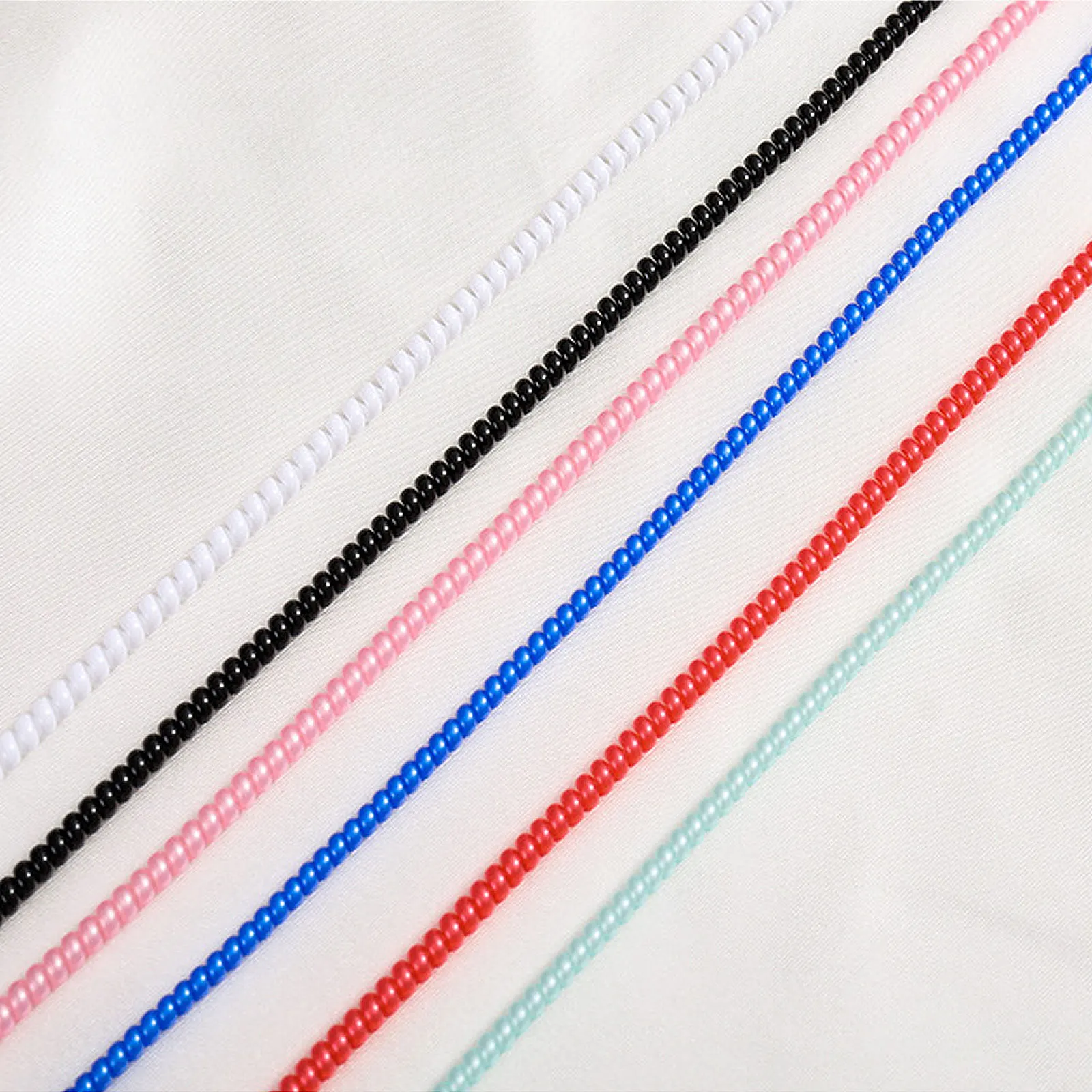 

12 PCS Cable Spring Data Wire Protection Rope The Indoor Pvc Cord Plastic Sleeve