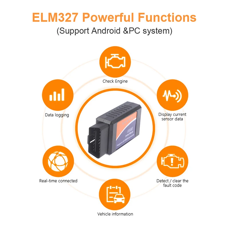 ELM-327 OBD2เครื่องสแกนเนอร์สำหรับรถยนต์ ELM327 WiFi V1.5เครื่องมือวินิจฉัยอัตโนมัติ ELM 327 V 1.5 Wi-Fi Obd 2สแกนเนอร์สำหรับ IOS