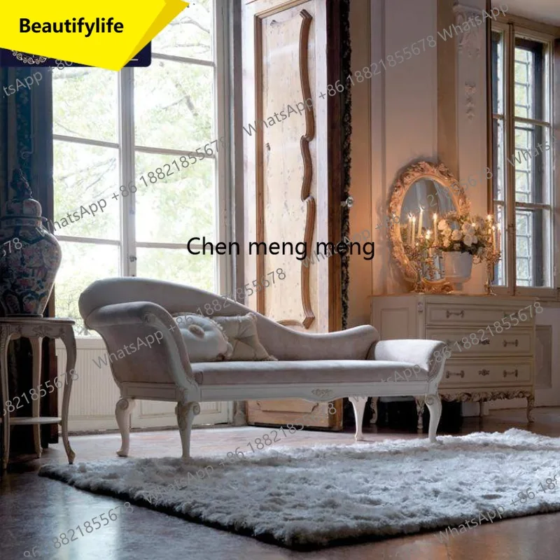 

D02 Элитное кресло-кушетка на заказ в стиле французского ретро-неоклассицизма, американский диван-реклайнер