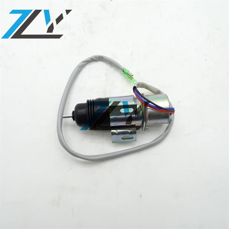 

894453-3411 MV1-58 12V Fuel Shut-Off Solenoid Valve is suitable for 4JG1 4JG2 6BG1 6BB1 6B61 4J62 4J61 engines