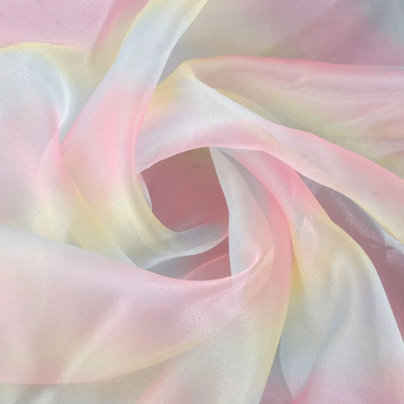 Gradient Organza Cloth Jewelry Necklace Bag Product Photography Background Cloth DIY Clothing Fabric